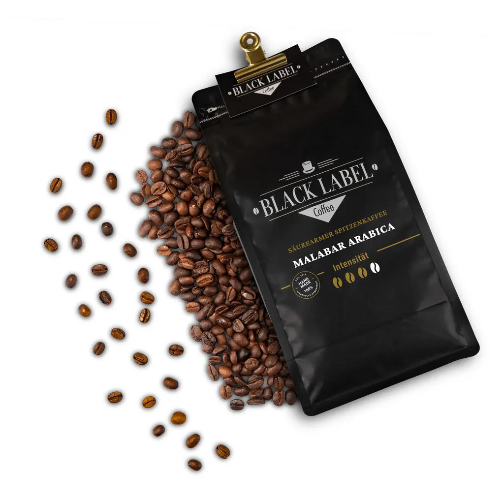 Malabar Arabica Extremely Low Acid 330g, 100% Arabica coffee beans, absolutely low acid, freshly roasted and delivered quickly, Specialty Coffee