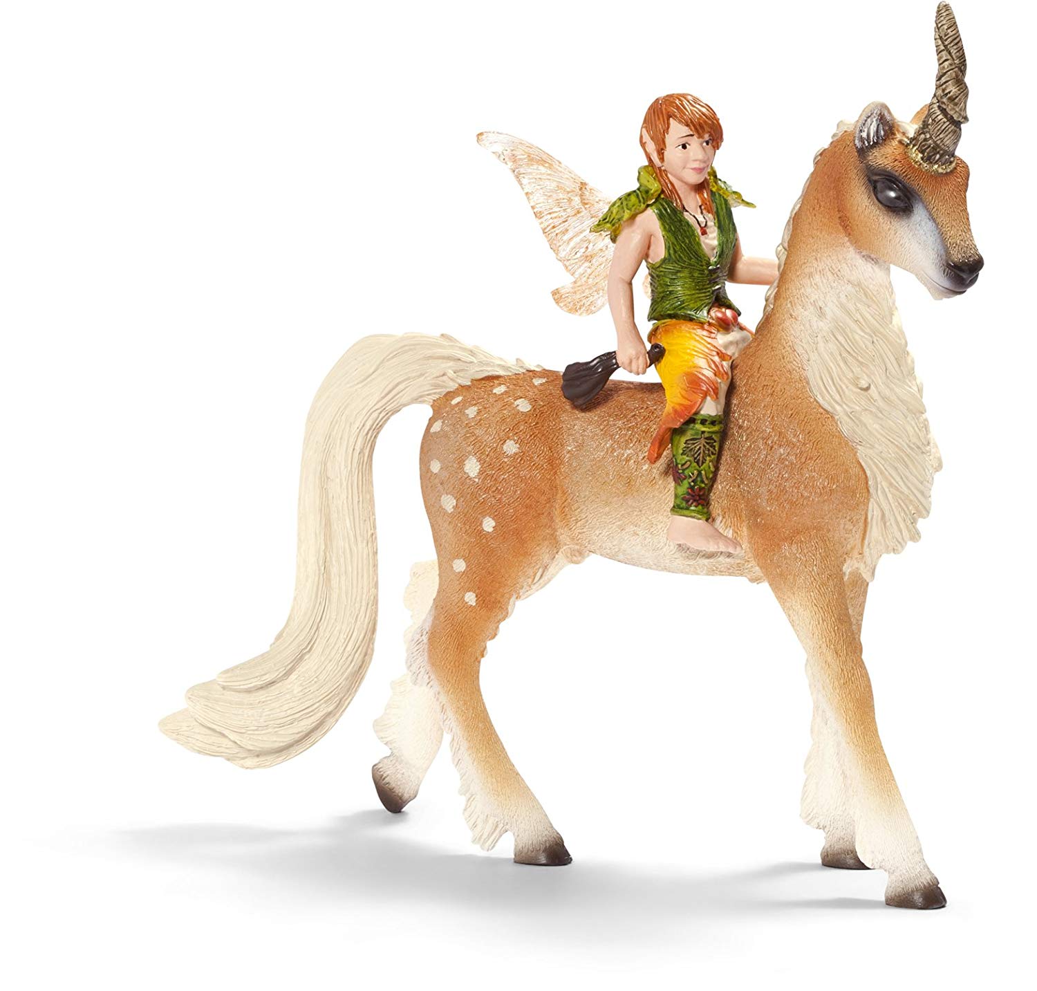 Male Elf On Forest Unicorn