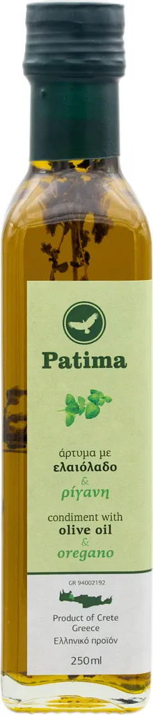 Mama Pelagia Olivenöl mit Oregano – Aromatische Griechische Spezialität aus Kreta – 250ml