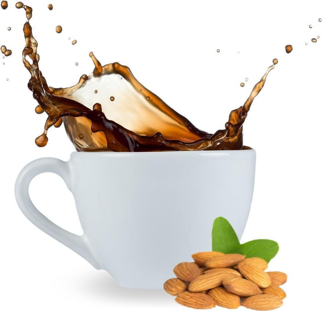 Mandel Kaffee gemahlen Kaffeepulver 200 g