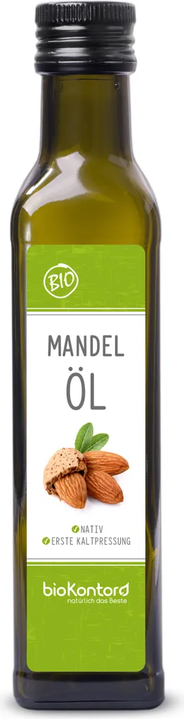 Mandelöl  250ml - 100% rein I nativ und kaltgepresst von bioKontor