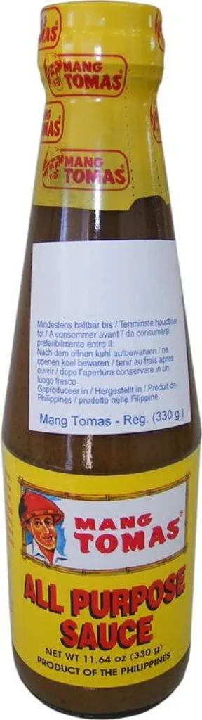 Mang Tomas All Purpose Sauce 330g | Spicy mild sauce for grilled and fried foods