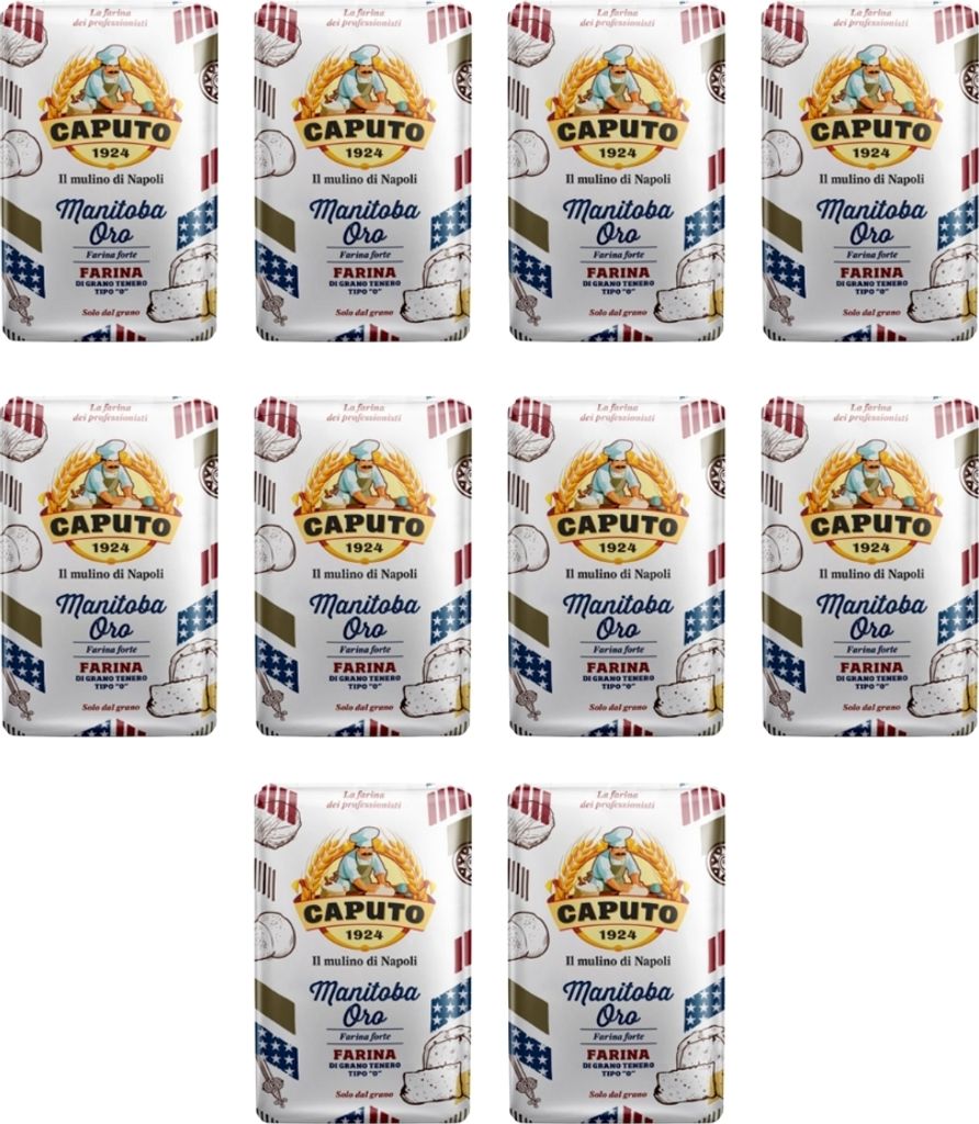 Manitoba Oro Pizza Flour 10 x 1kg - Caputo
