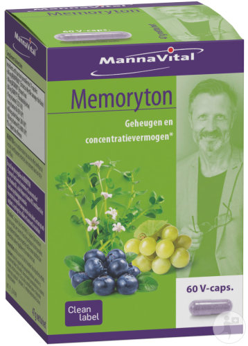 Mannavital Memoryton 60 V caps