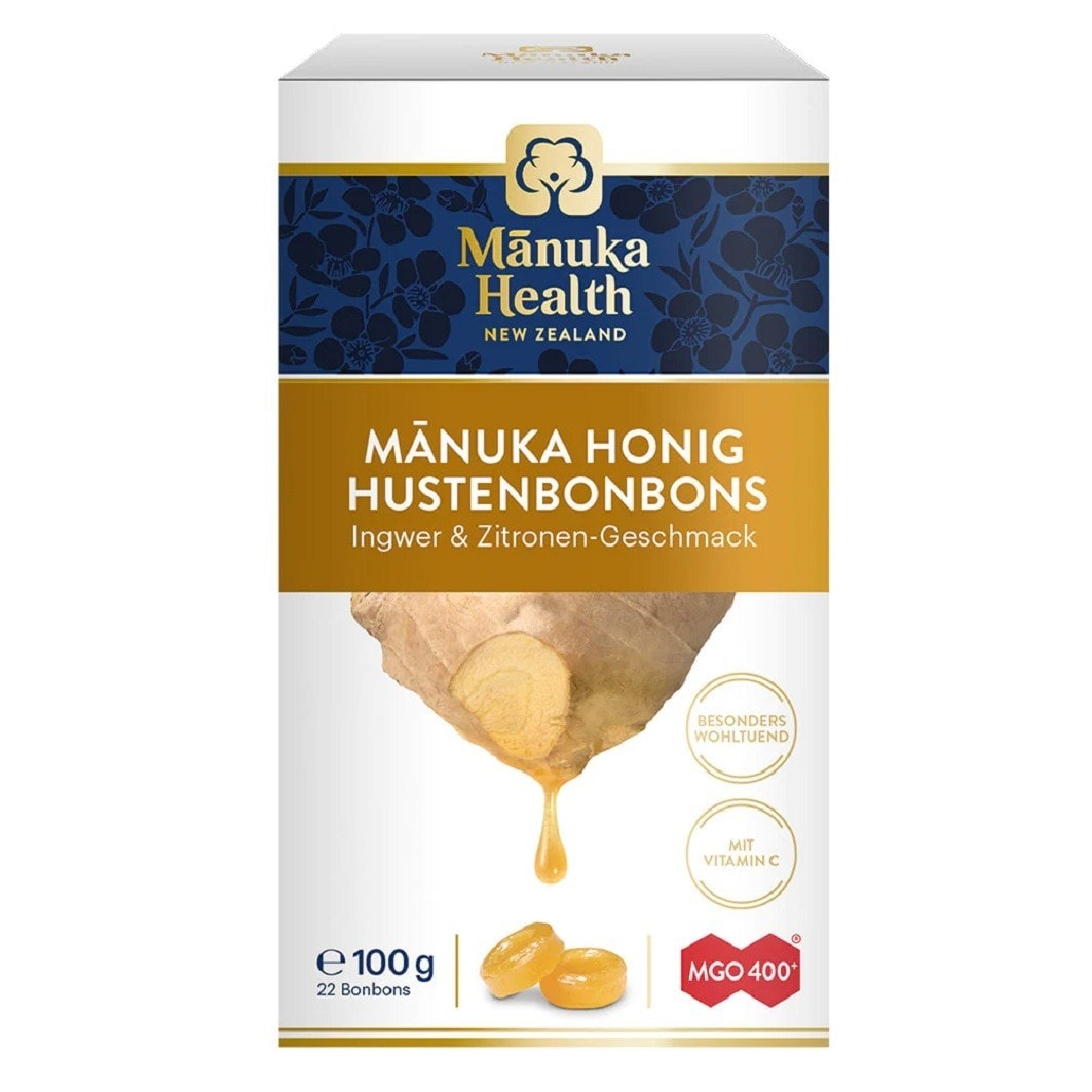 Manuka Health MGO 400+ lozonb.ingwer-lemon
