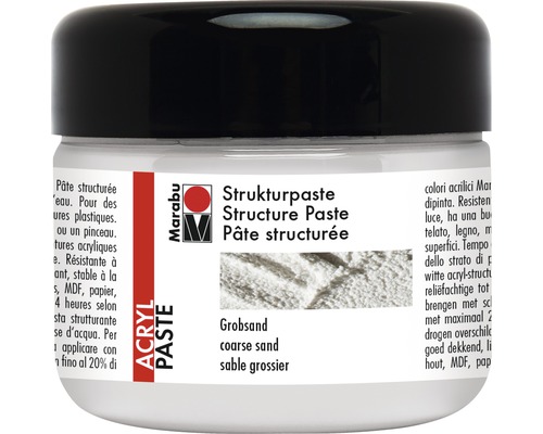 Marabu structure paste coarse sand 225 ml