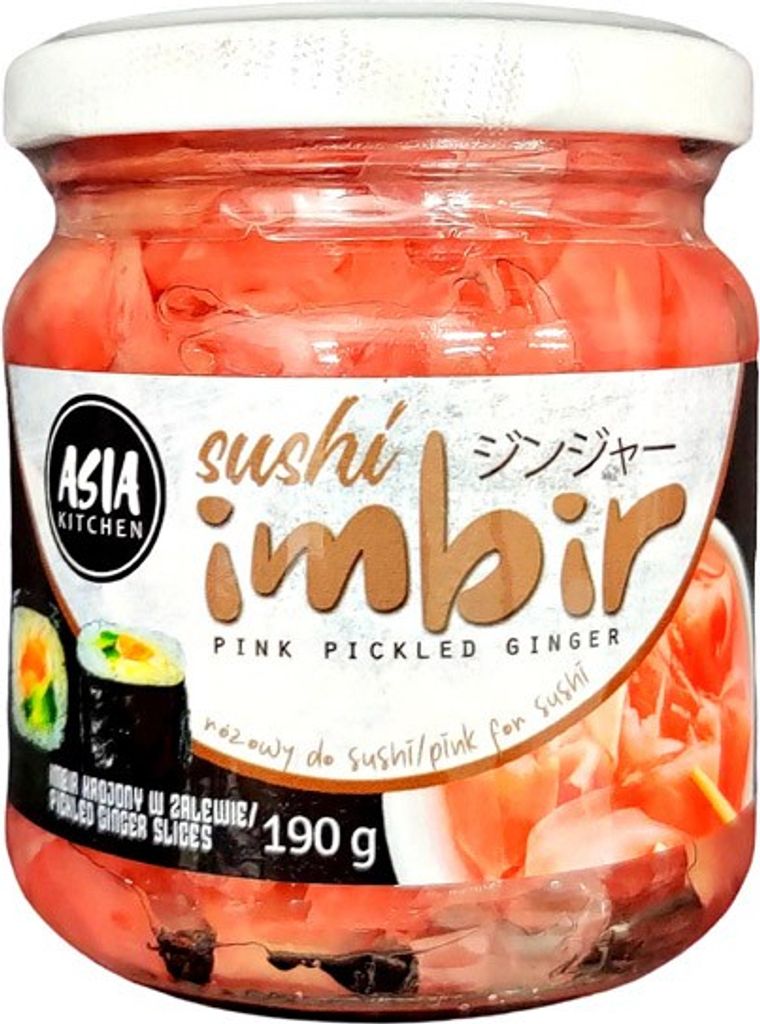 Marinated pink ginger 190g - Asia Kitchen