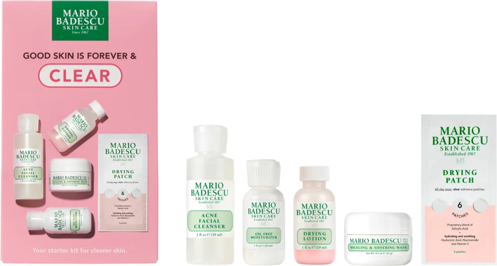 Mario Badescu Good Skin Is Forever & Clear Gift Set (for perfect skin)