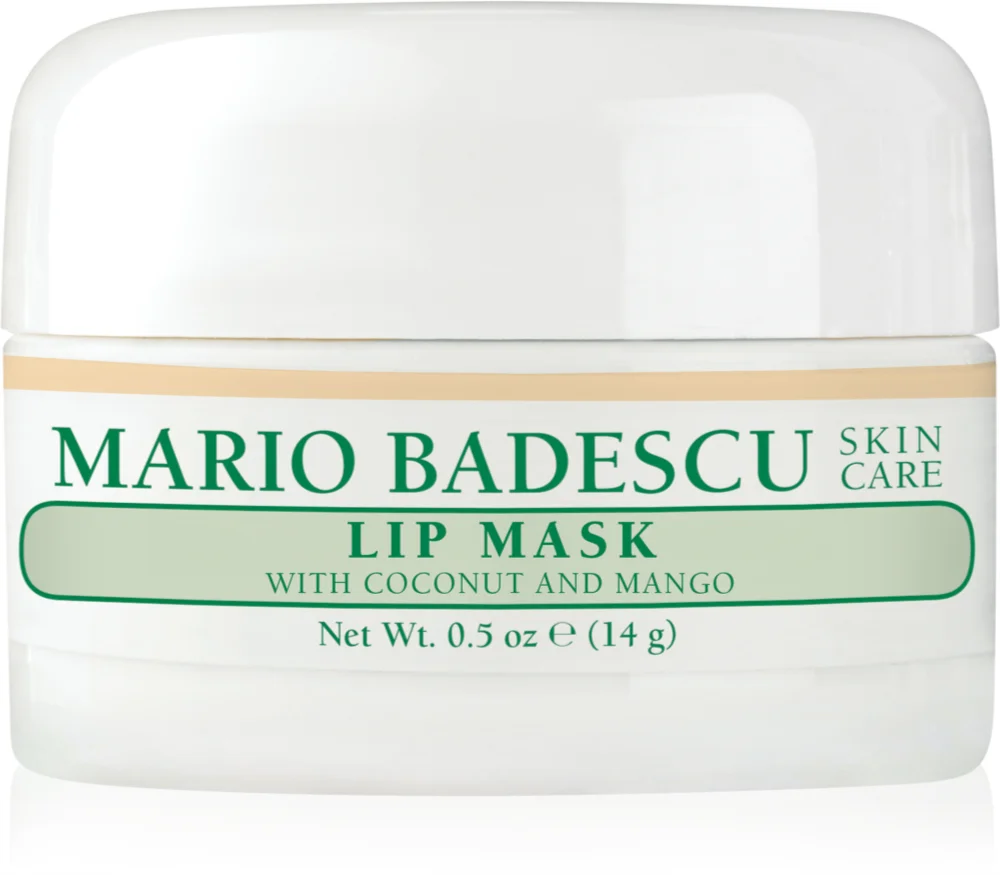 Mario Badescu Lip Mask with Coconut and Mango Moisturizing lip treatment