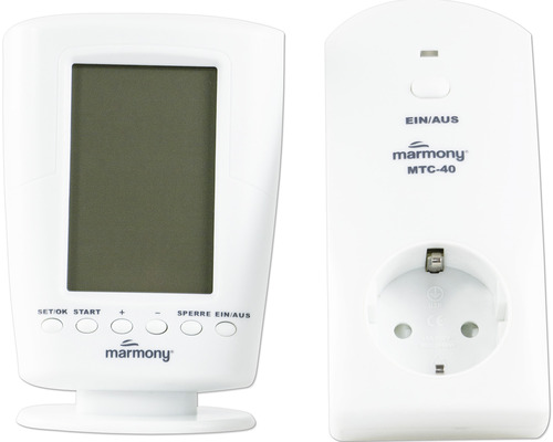 Marmony wireless thermostat MTC-40 plug connection white Marmony