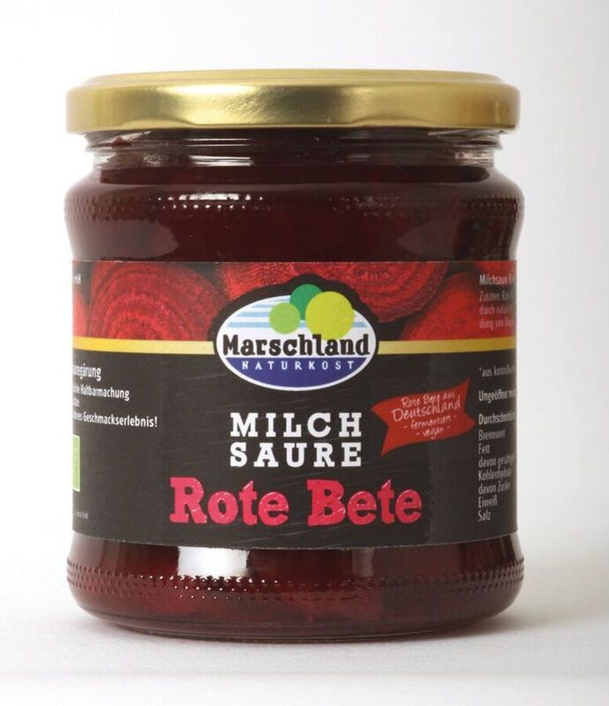 Marschland beetroot lactic acid 370 ml Gl. -- 0.22 kg