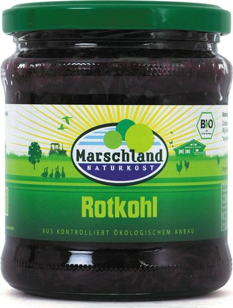 Marschland red cabbage 370 ml Gl. -- 0.335kg