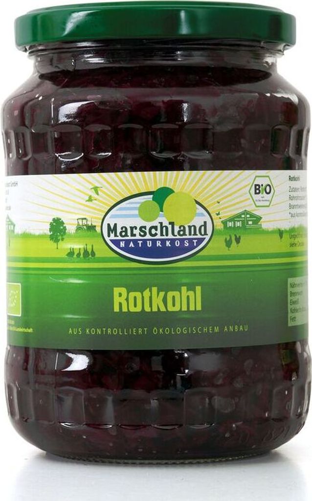 Marschland Red Cabbage 720 ml -- 0.65 kg x 6 - 6-pack