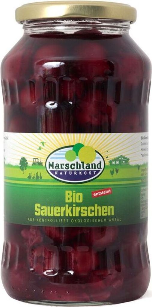 Marschland Sour Cherries 720 ml -- 0.36 kg
