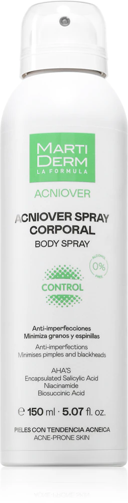MartiDerm Acniover Body Spray Body spray against acne