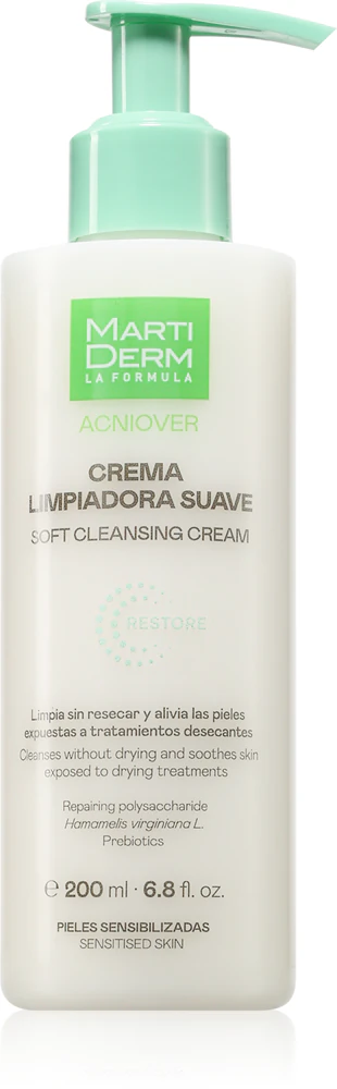 MartiDerm Acniover Soft Cleansing Cream Cleansing cream for sensitive skin prone to acne