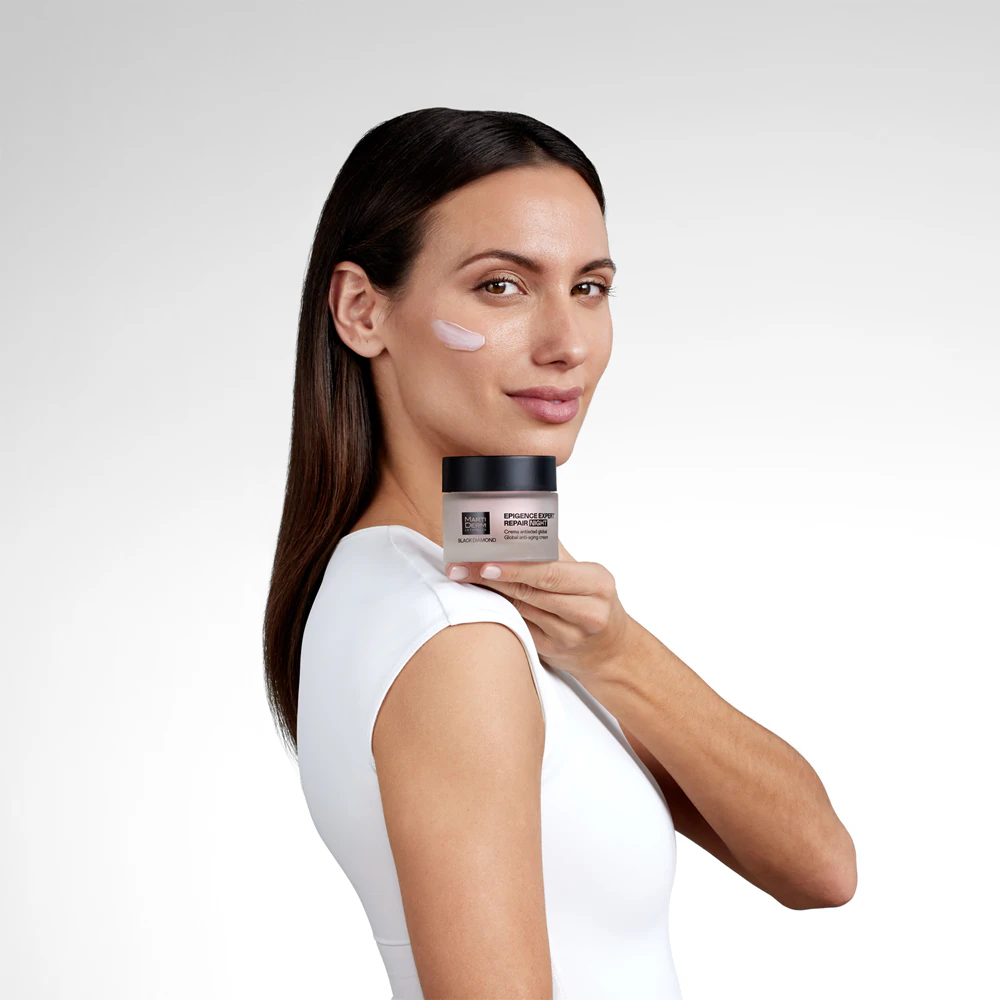 MartiDerm Black Diamond Epigence Expert Repair Night anti-wrinkle night cream refillable