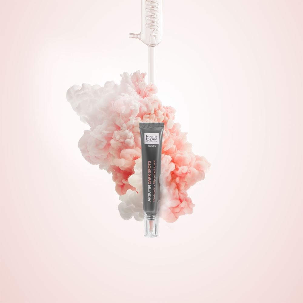 MartiDerm Shots Arbutin Dark Spots facial serum against pigment spots