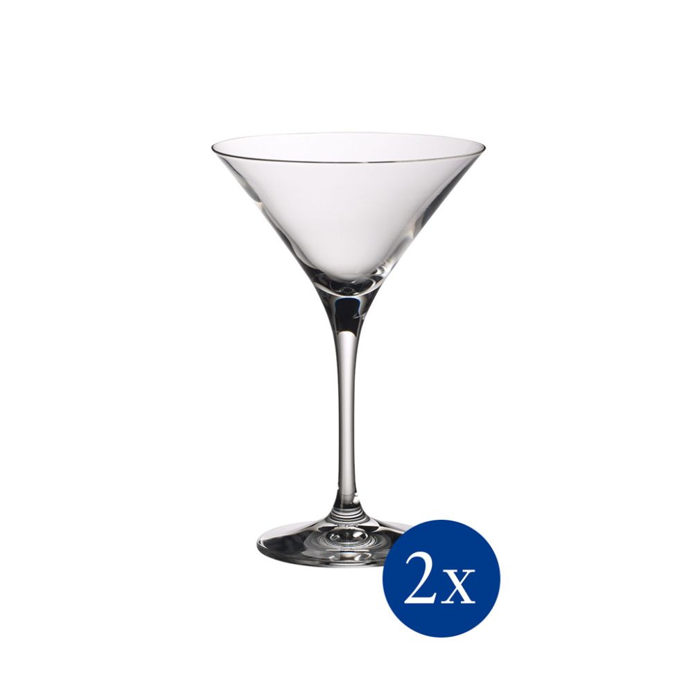 Villeroy und Boch Martini/Cocktail Glass Set 2 pcs 175mm Purismo Bar Villeroy and Boch