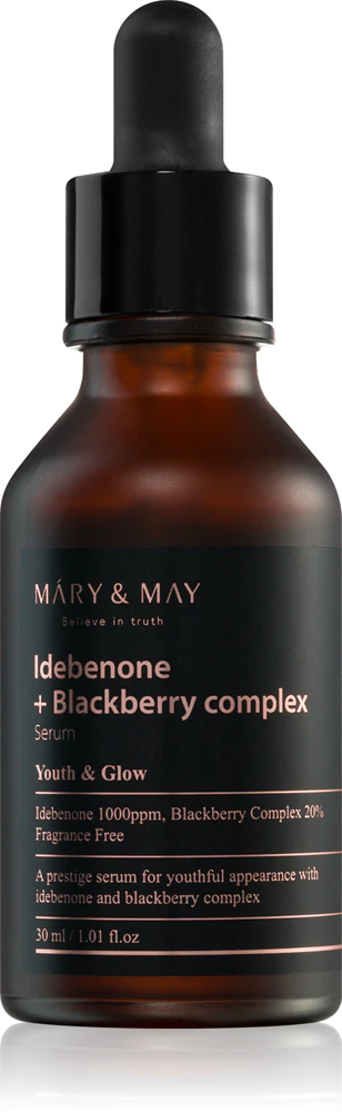 MARY & MAY Idebenone + Blackberry Complex Serum Antioxidant serum for clear and smooth skin