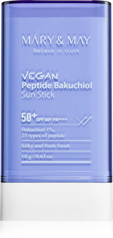MARY & MAY Peptide Bakuchiol Sun Stick Sun cream stick with anti-wrinkle effect
