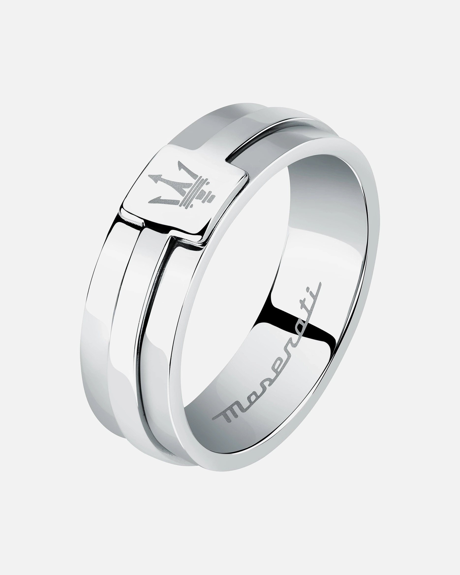 Maserati ring men's ring stainless steel