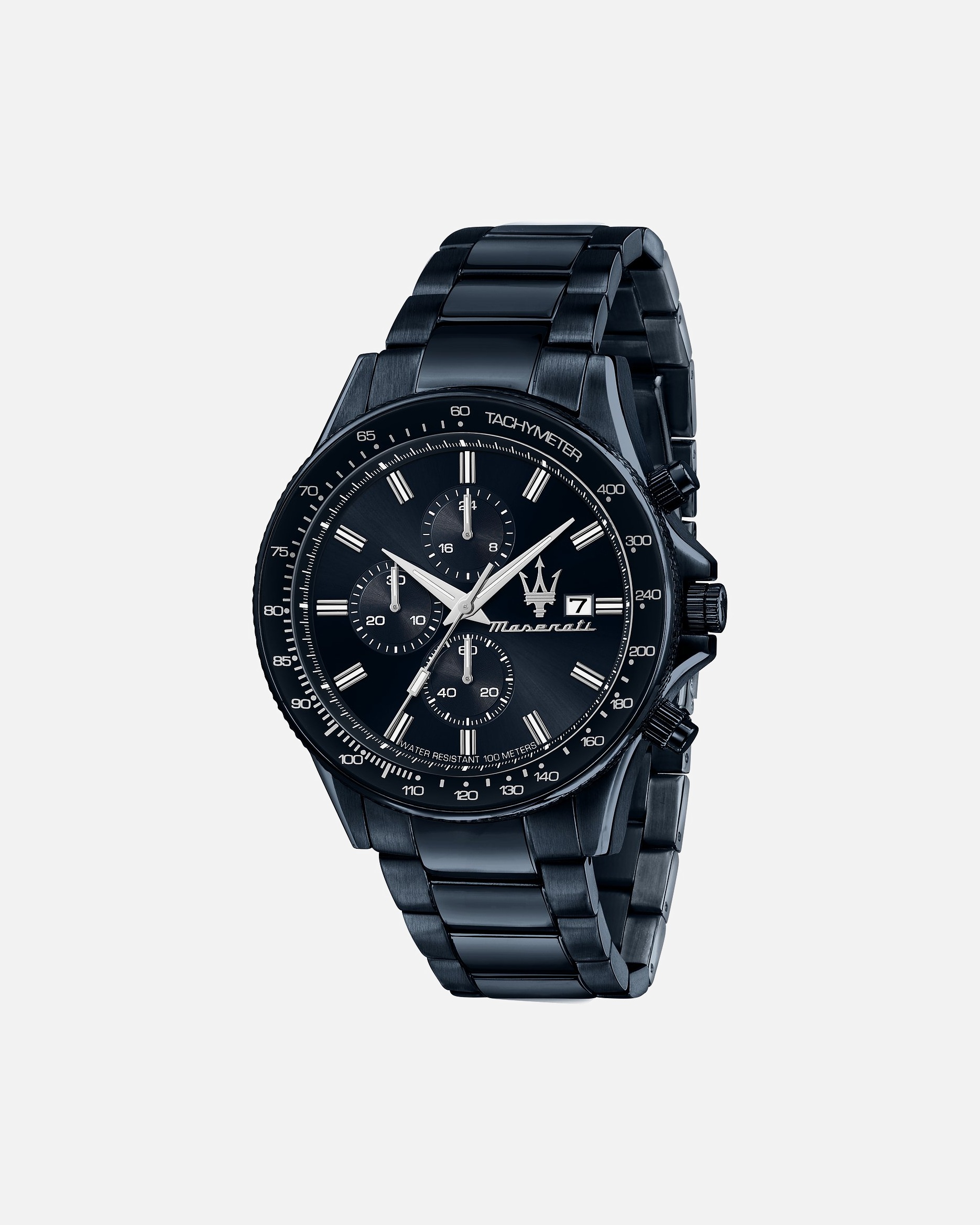 Maserati watch chronograph stainless steel, stainless steel