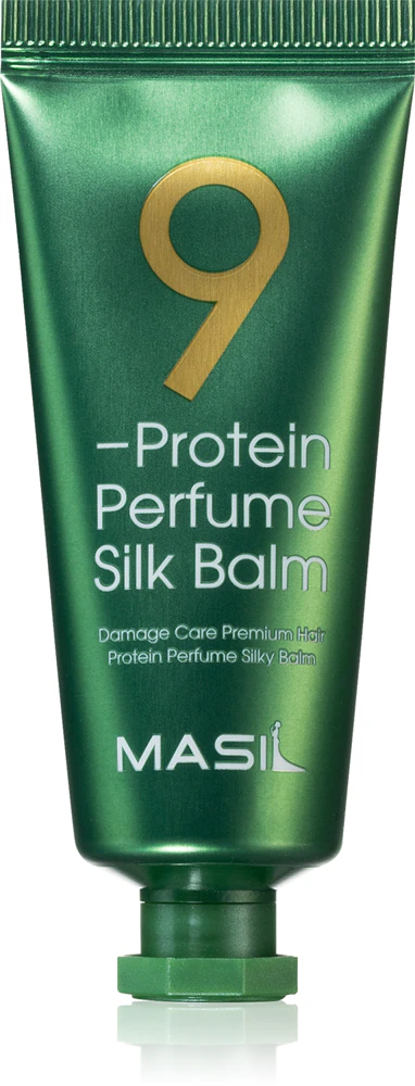 MASIL 9 Protein Perfume Silk Balm rinse-free regenerating care for hair stressed by heat