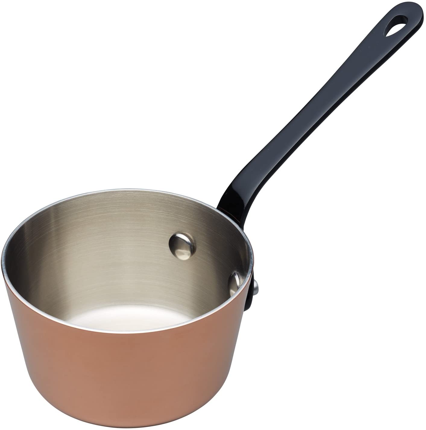 Kitchen Craft Master Class Artesa Mini Cooking Pot 10 cm Stainless Steel Silver / Copper 10 cm