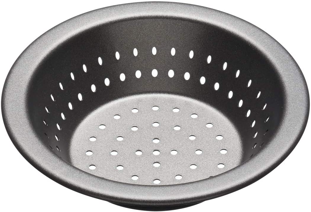 KitchenCraft KCMCCB73 Master Class Small Non-Stick Round Baking Dish, Steel, Grey, 12 cm