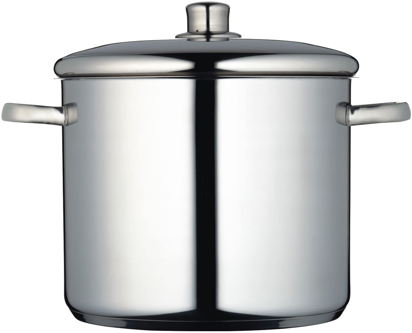 Master Class Induction-Safe Stainless Steel Stock Pot with Lid, 11 Litres (19.25 Pints)