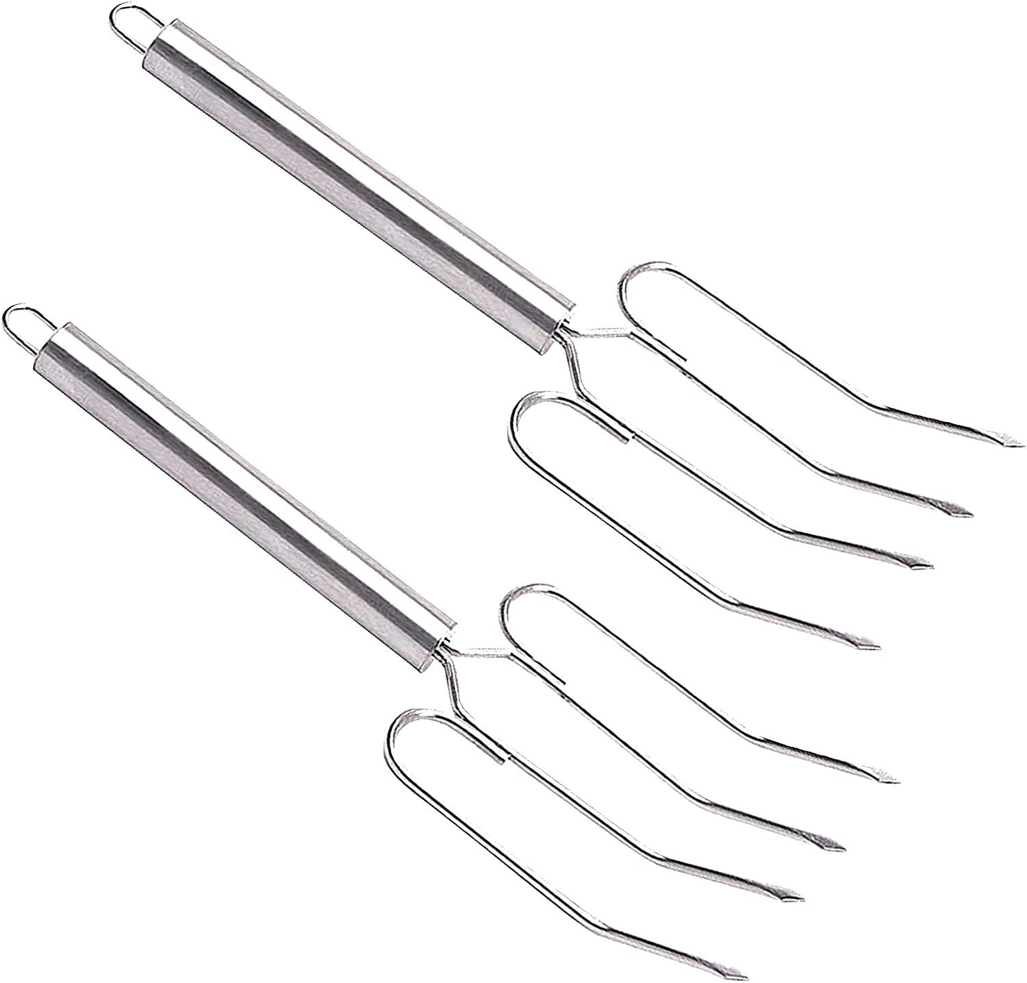 KitchenCraft Master Class Stainless Steel Meat Lifting Forks (Set of 2)