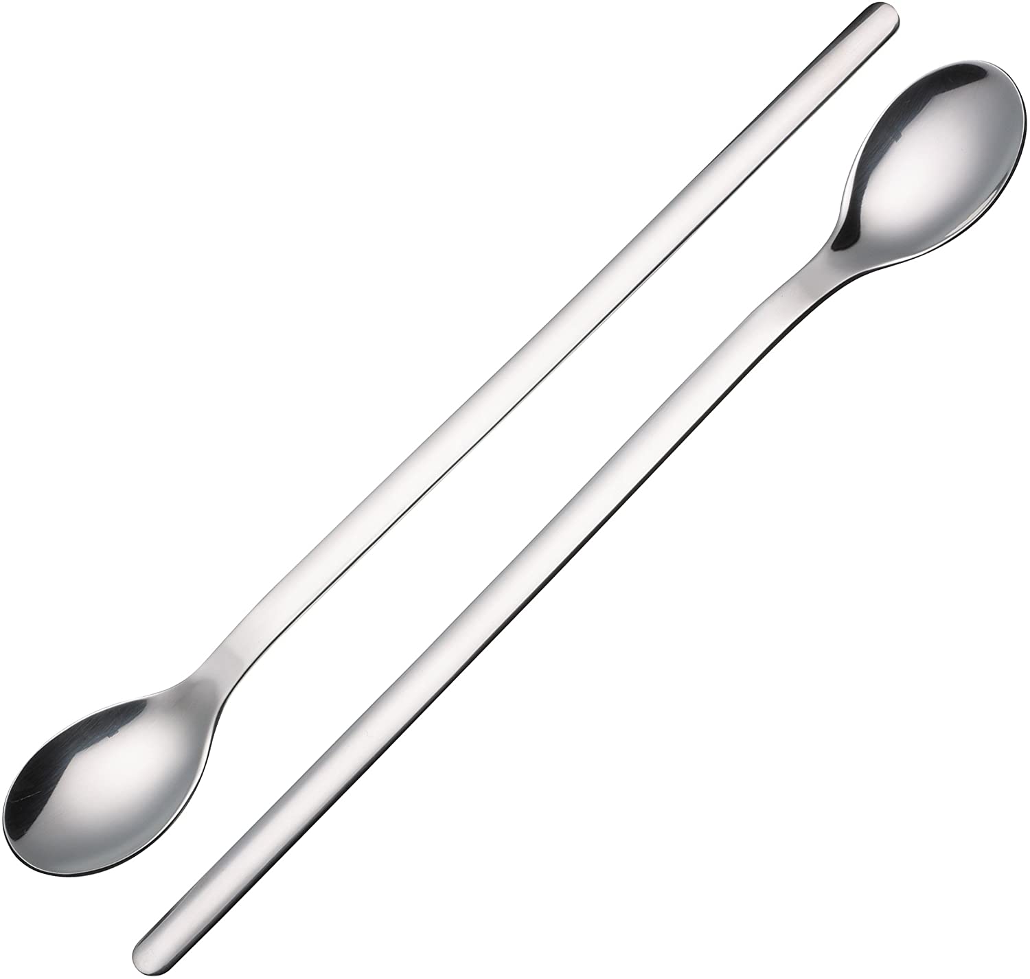 Master Class Two Deluxe Stainless Steel Ice Cream / Soda Spoons