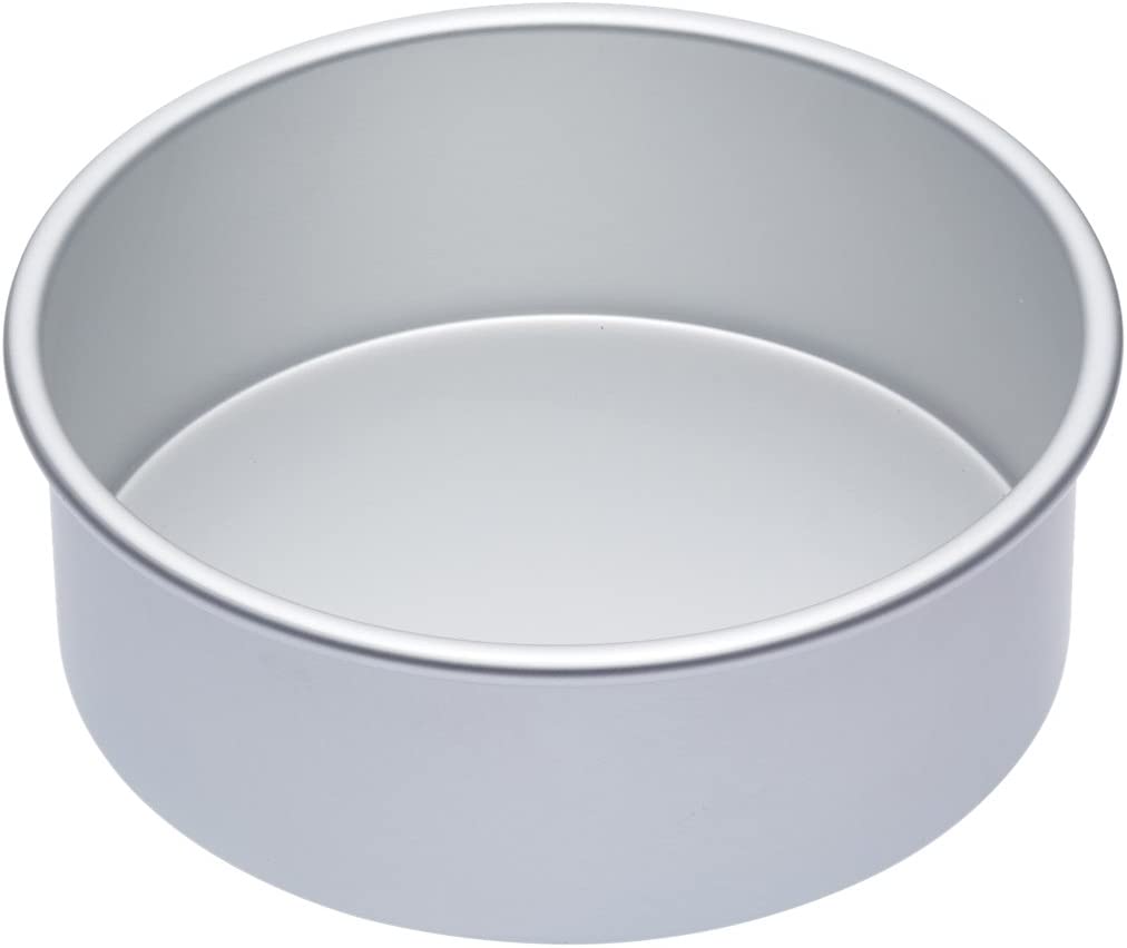 Masterclass Round Deep Cake Tin 20x7,5 cm – Anodised Silver