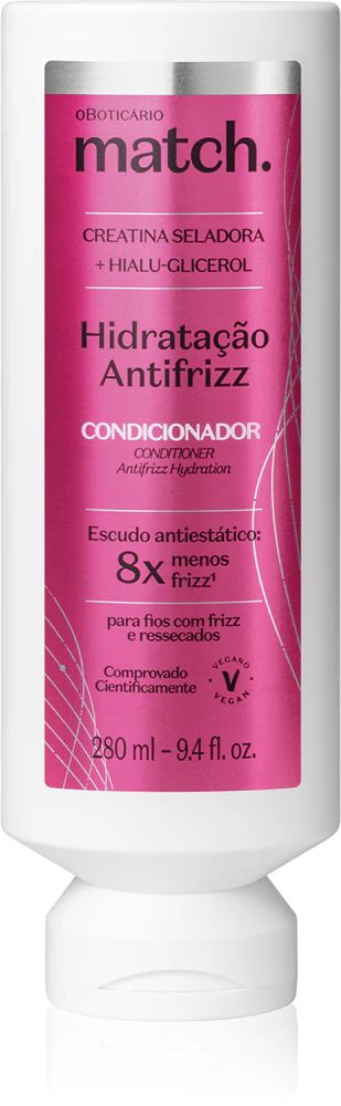 Match. Hydration Anti-Frizz moisturizing conditioner for damaged hair