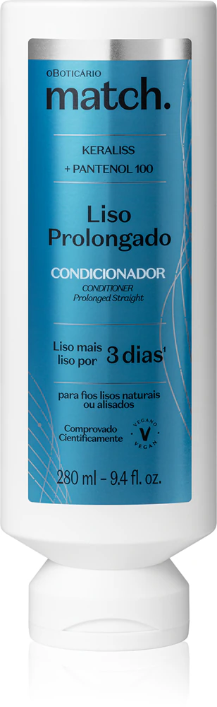 Match. Liso Prolongado moisturizing conditioner