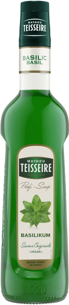 Mathieu Teisseire Getränke-Sirup Basilikum 0,7L (1er Pack)