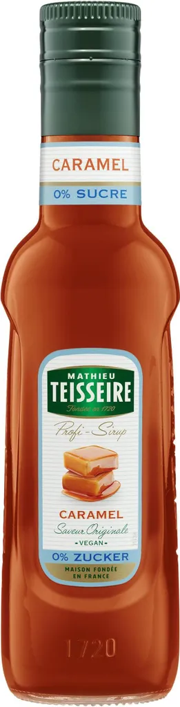 Mathieu Teisseire Getränke-Sirup Caramel 0% Zucker 0,25L (1er Pack)