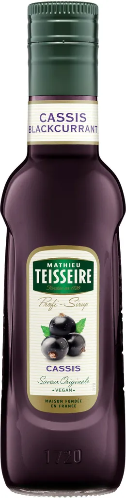 Mathieu Teisseire Getränke-Sirup Cassis 0,25L (1er Pack)