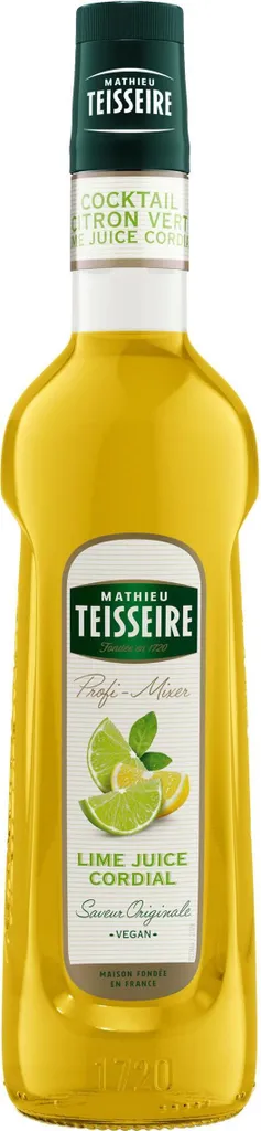 Mathieu Teisseire Getränke-Sirup Lime Juice Cordial 0,7L (1er Pack)