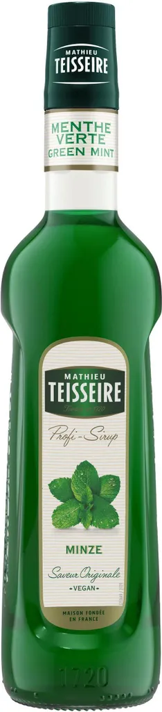 Mathieu Teisseire Getränke-Sirup Pfefferminz 0,7L (1er Pack)