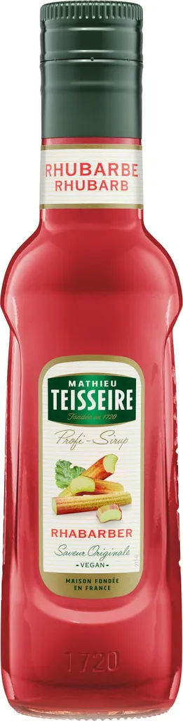Mathieu Teisseire Getränke-Sirup Rhabarber 0,25L (1er Pack)
