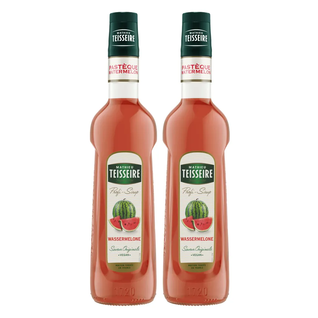 Mathieu Teisseire Getränke-Sirup Wassermelone 0,7L (2er Pack)