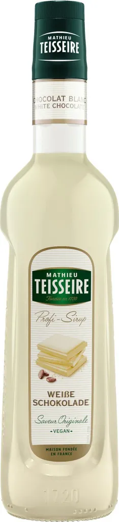 Mathieu Teisseire Getränke-Sirup Weiße Schokolade 0,7L (1er Pack)