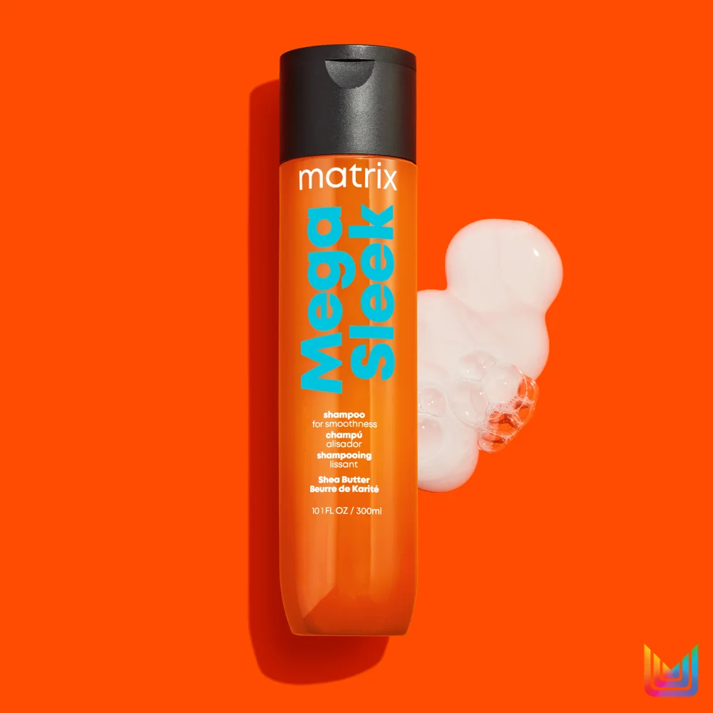 Matrix Mega Sleek Shampoo for unyielding and damaged hair