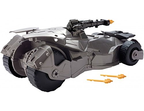Mattel Dc Justice League Movie Fgg58 Feature Batmobile And Suitable For 6 I