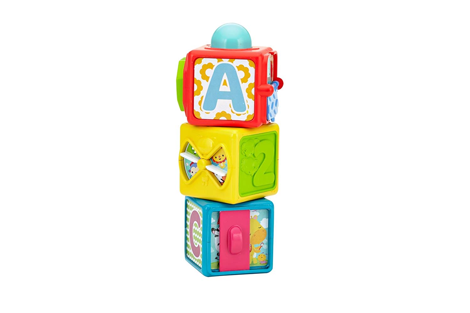 Fisher Price Mattel Fisher-Price Dhw15 – Game And Stacking Cubes