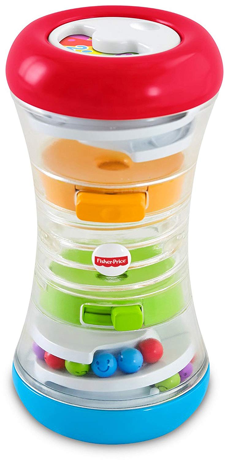 Fisher Price Mattel Fisher-Price Drg12 – 3 In 1 Play Fun Play Tower Transparent Multi To