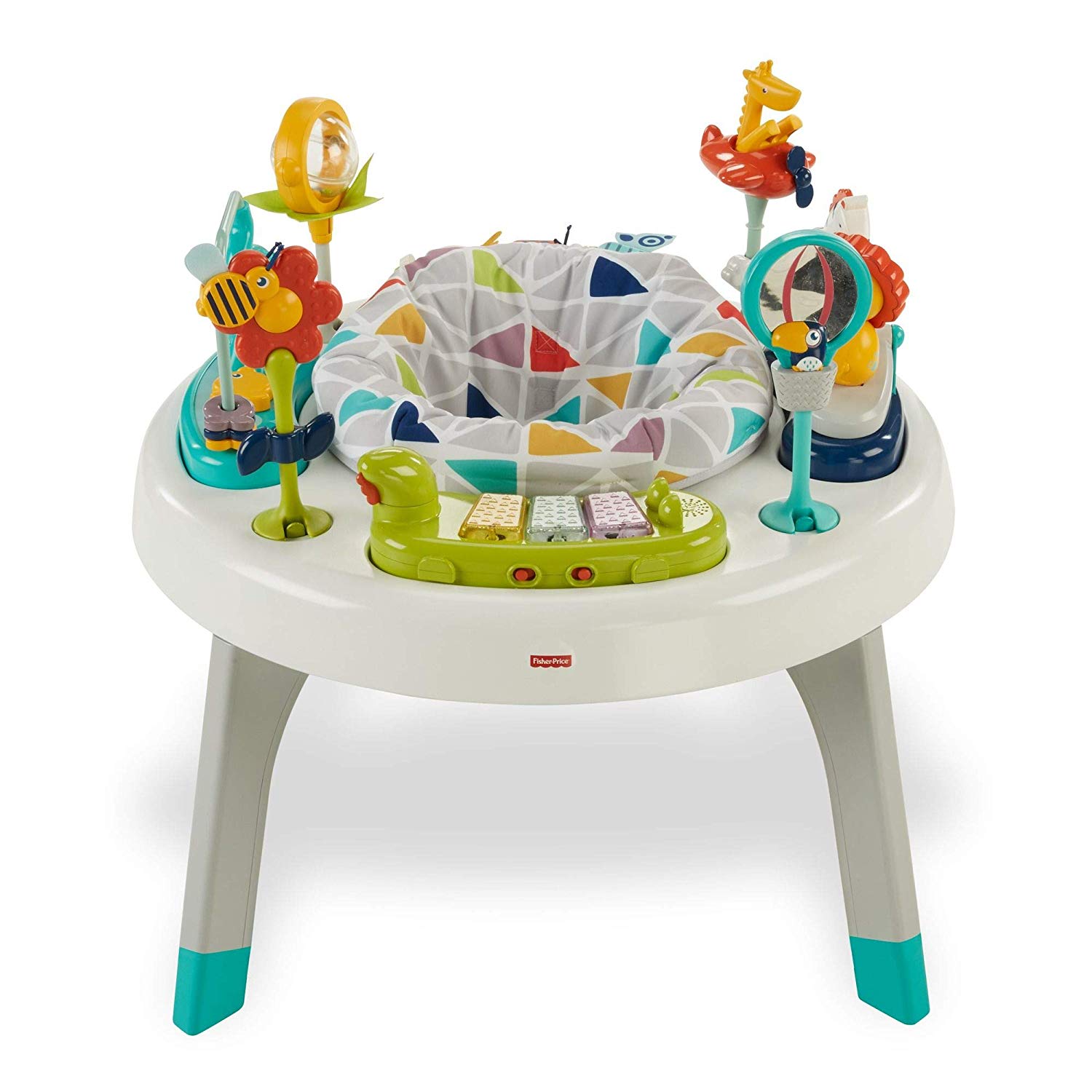 Fisher Price Mattel Fisher-Price Fvd25 2-In-1 Activity Play Centre, Multi-Colour