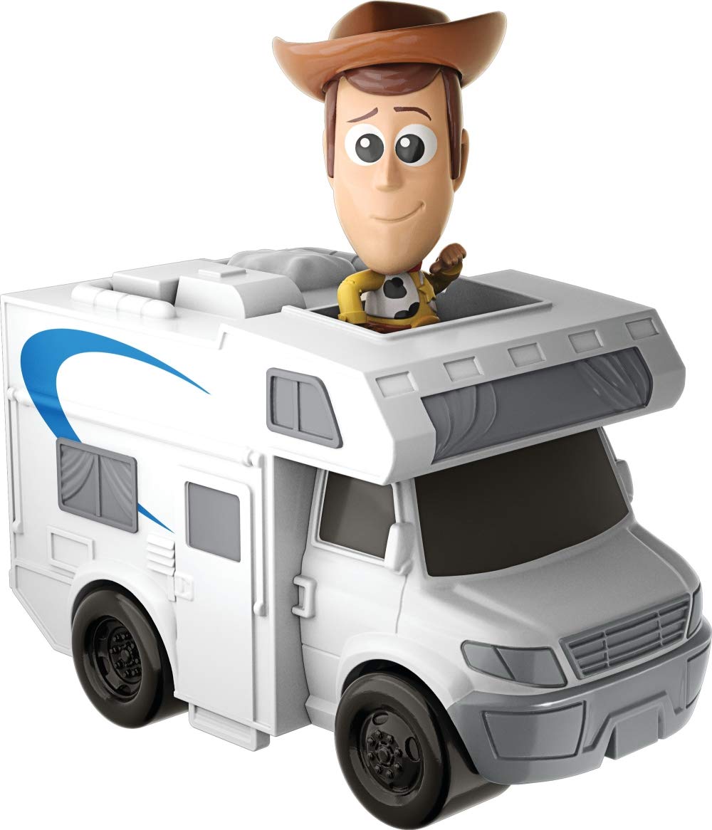 Mattel Gcy61 Disney Pixar Toy Story 4 Minis Woody And Motorhome, Collectabl